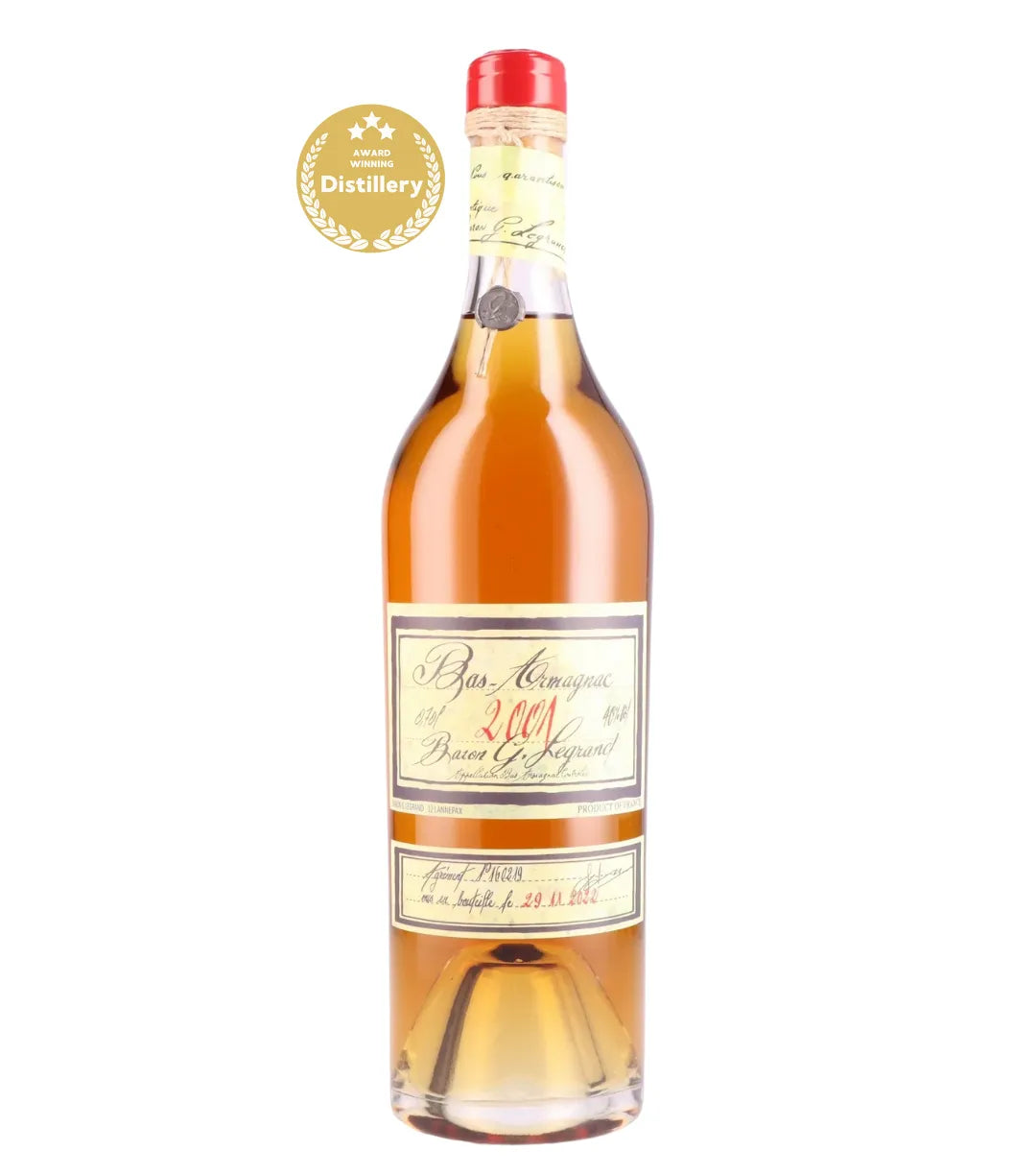 Bas Armagnac Baron Gaston Legrand 2001