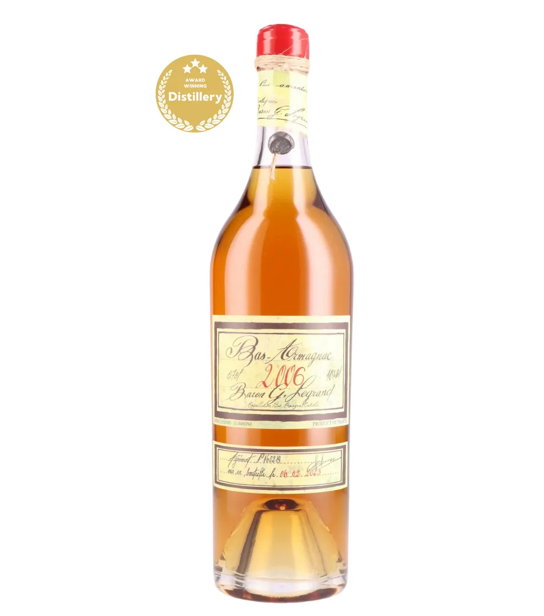 Bas Armagnac 2006 Baron Gaston Legrand - Vinodelice Bas Armagnac 2006 Baron Gaston Legrand - Vinodelice