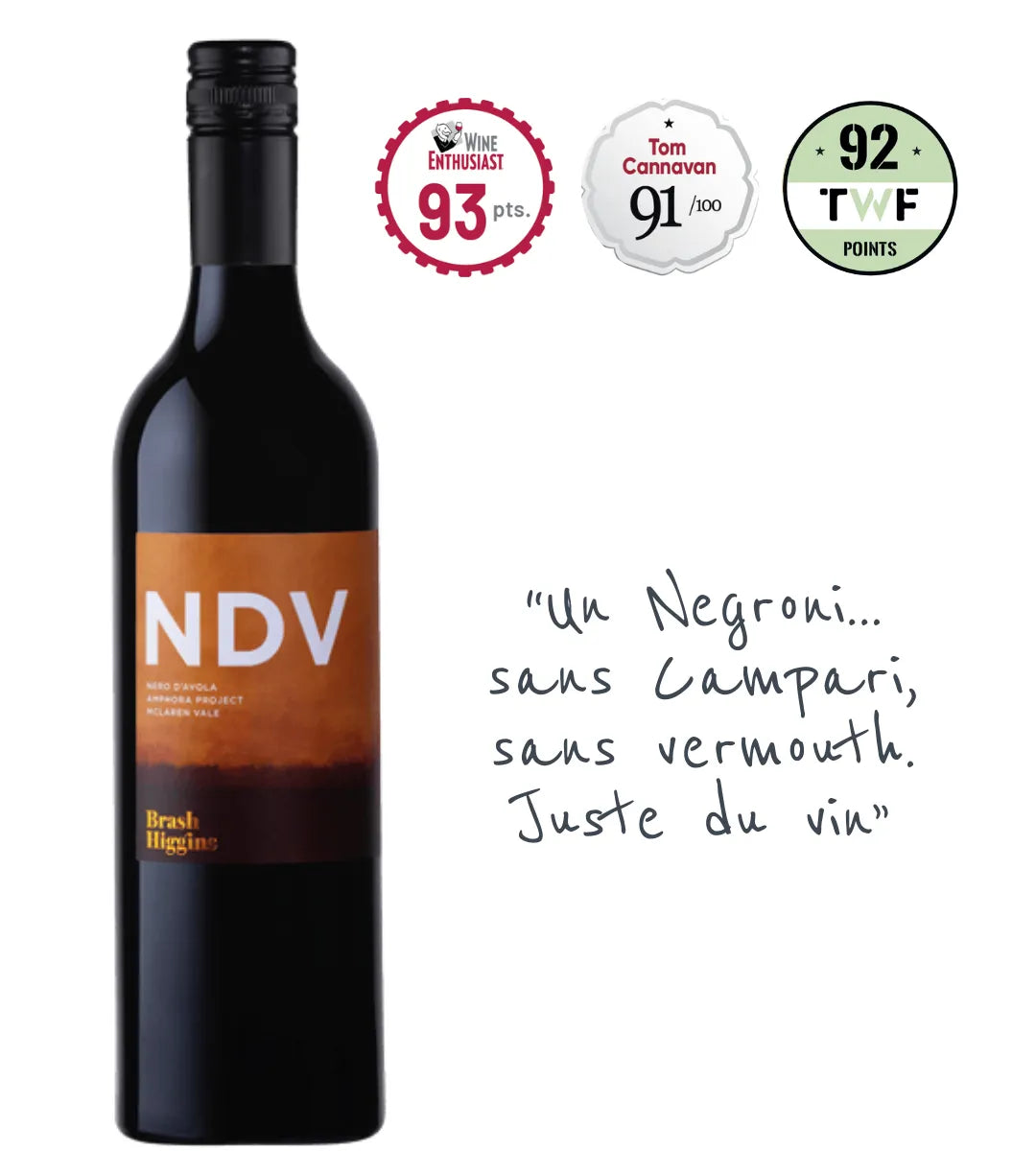 Brash Higgin Nero d'Avola 2021