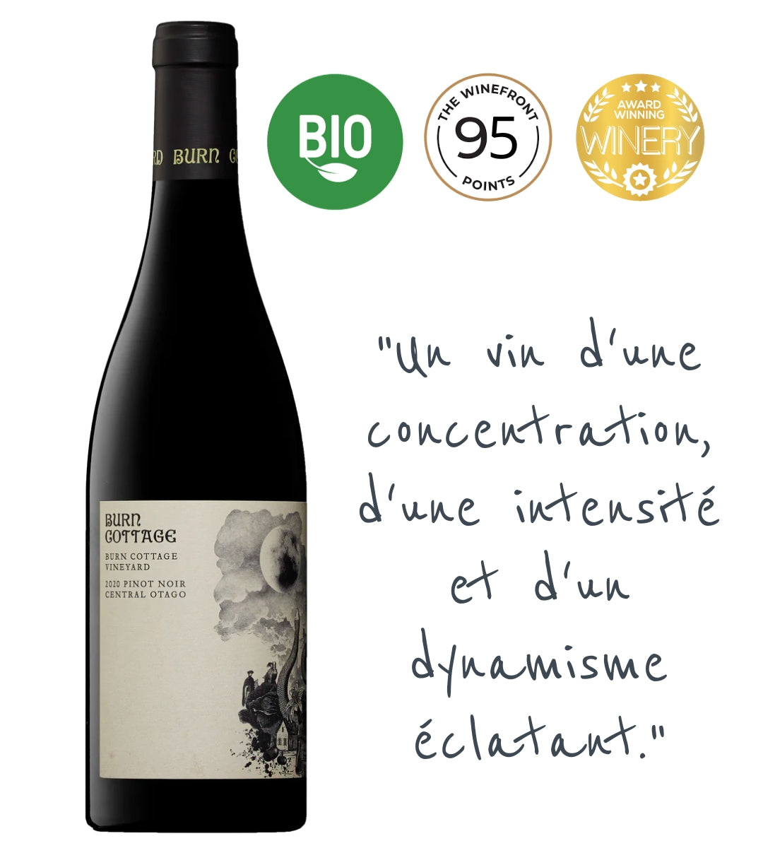 Burn Cottage Vineyard Pinot Noir 2020 New Zealand