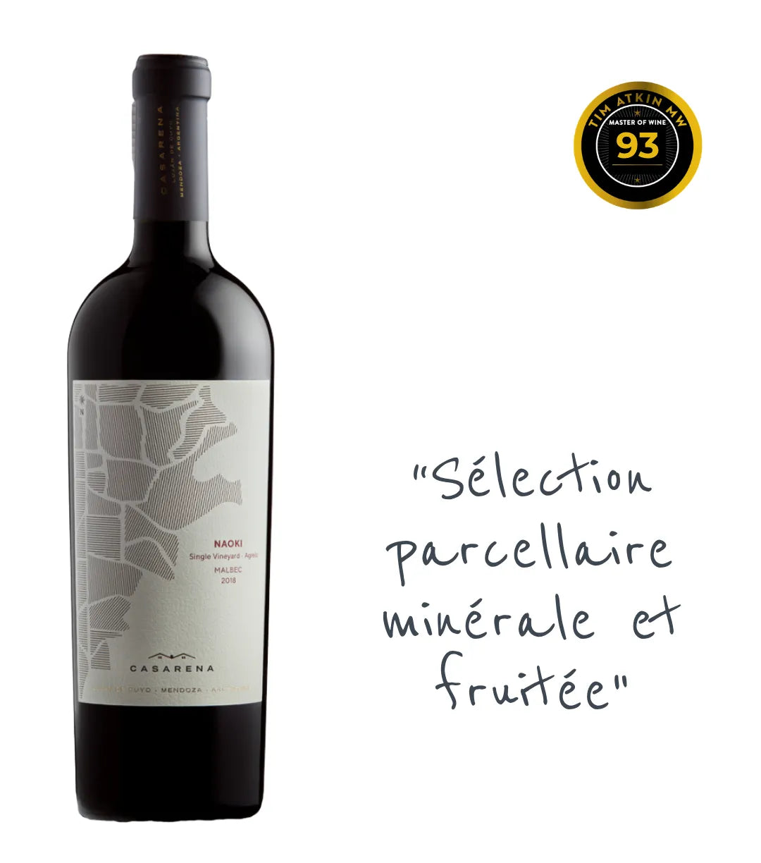 Casarena Naoki's Vineyard Malbec 2022