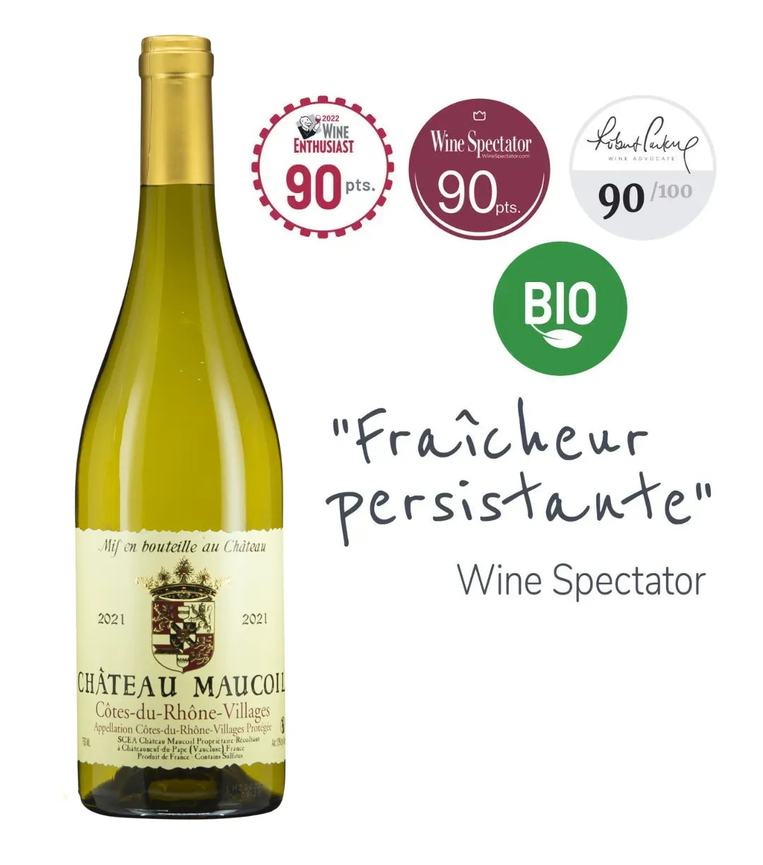 Château Maucoil Côtes du Rhône Villages 2022