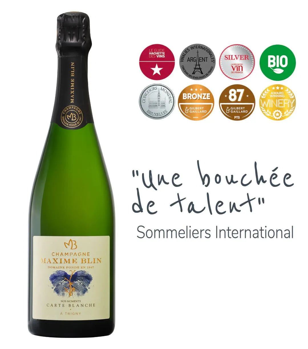 Champagne Maxime Blin Cuvée Carte Blanche Nos Moments MAGNUM