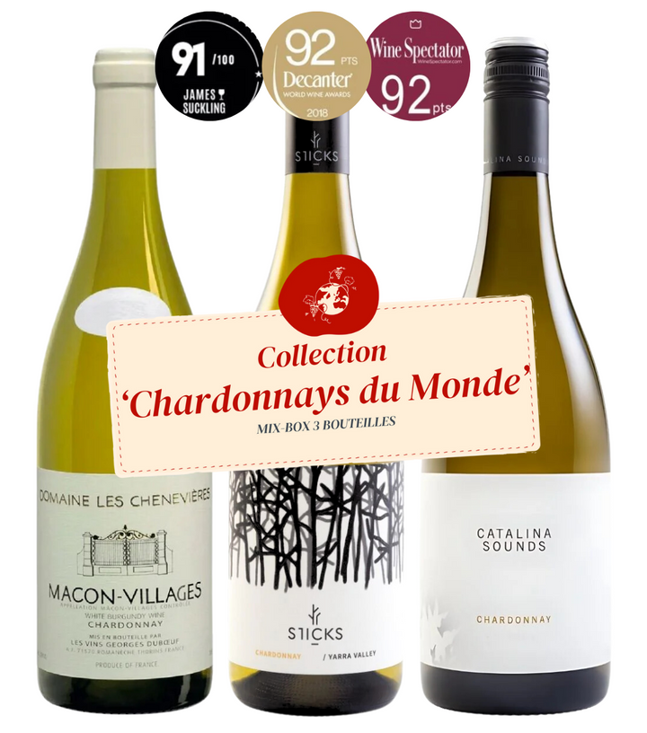 Mix-box Collection Chardonnays du Monde