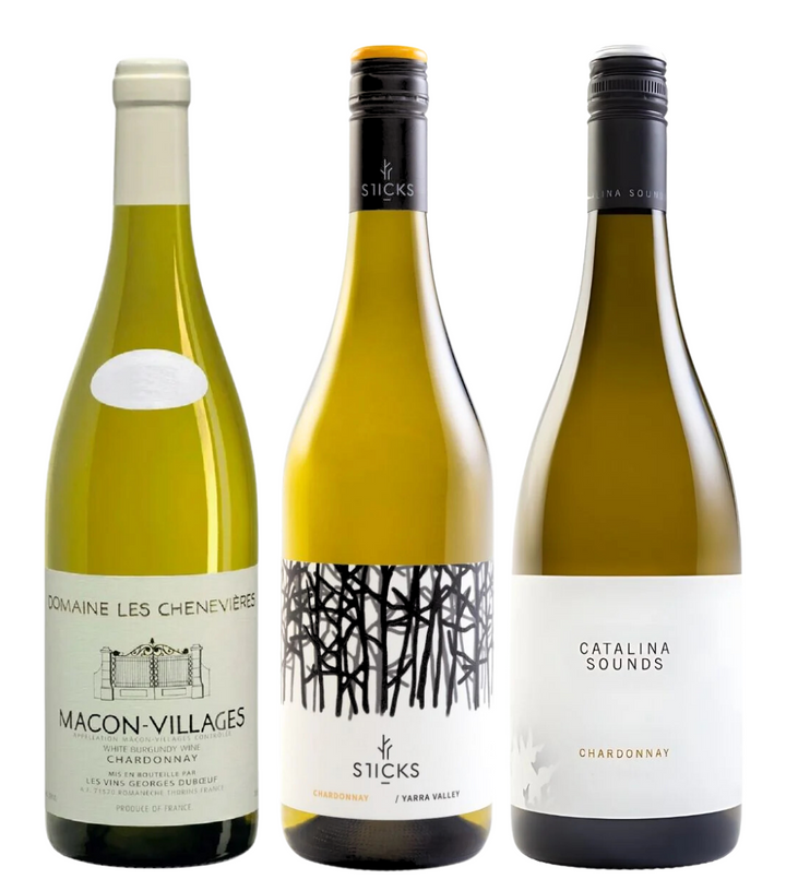 Mix-box Collection Chardonnays du Monde