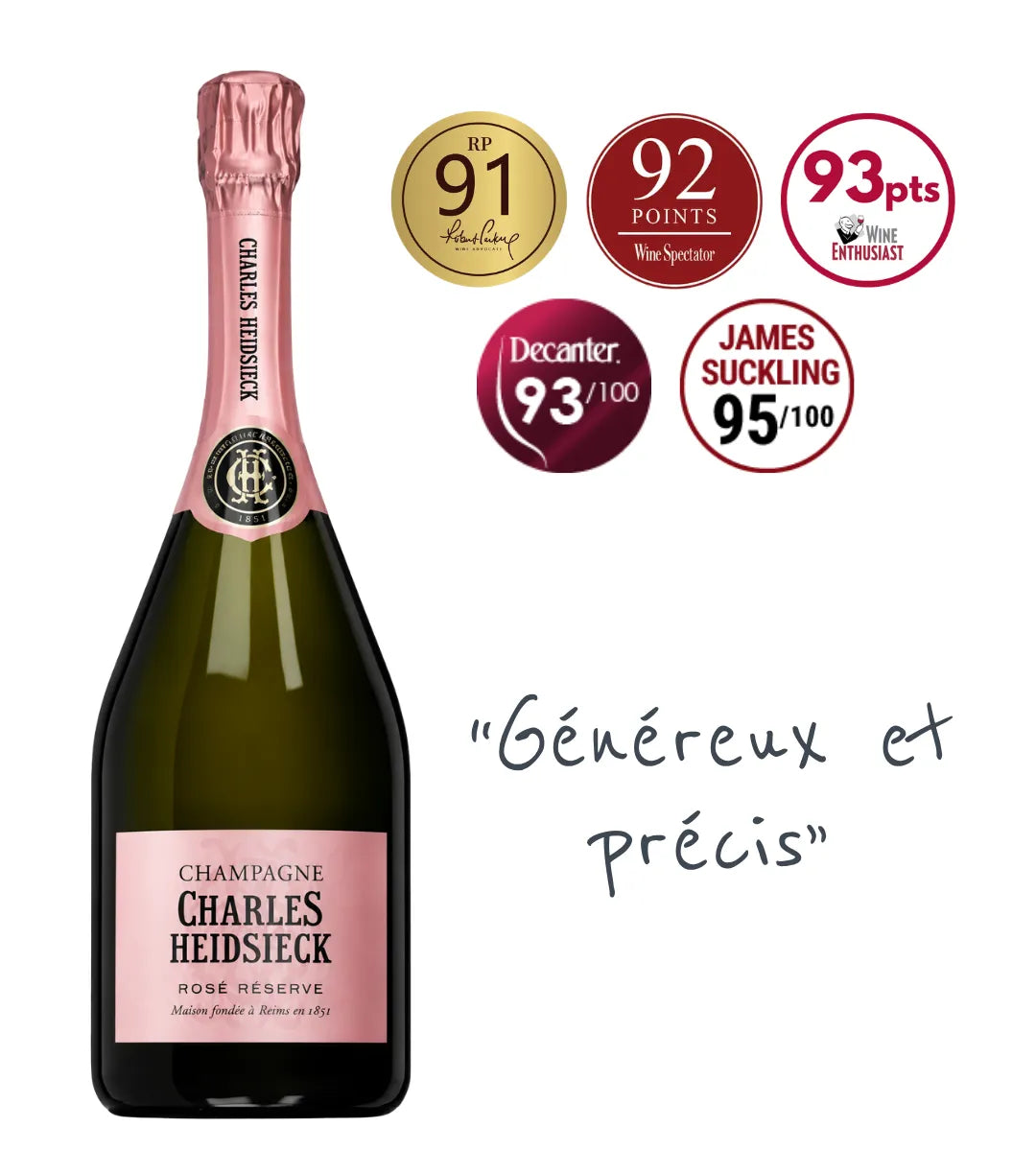 Charles Heidsieck, Rosé Réserve