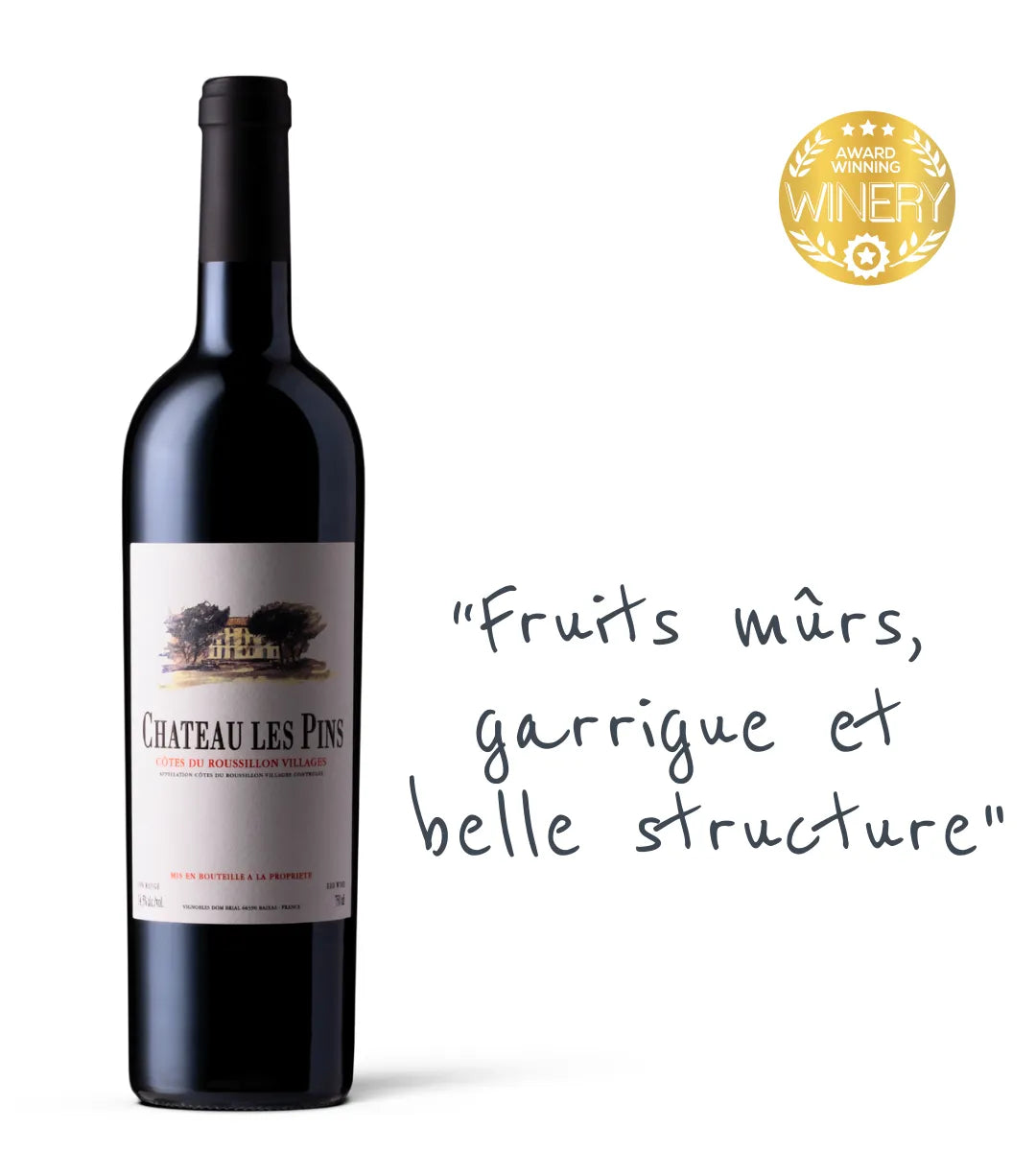 Château Les Pins, Côtes du Roussillon Villages 2021