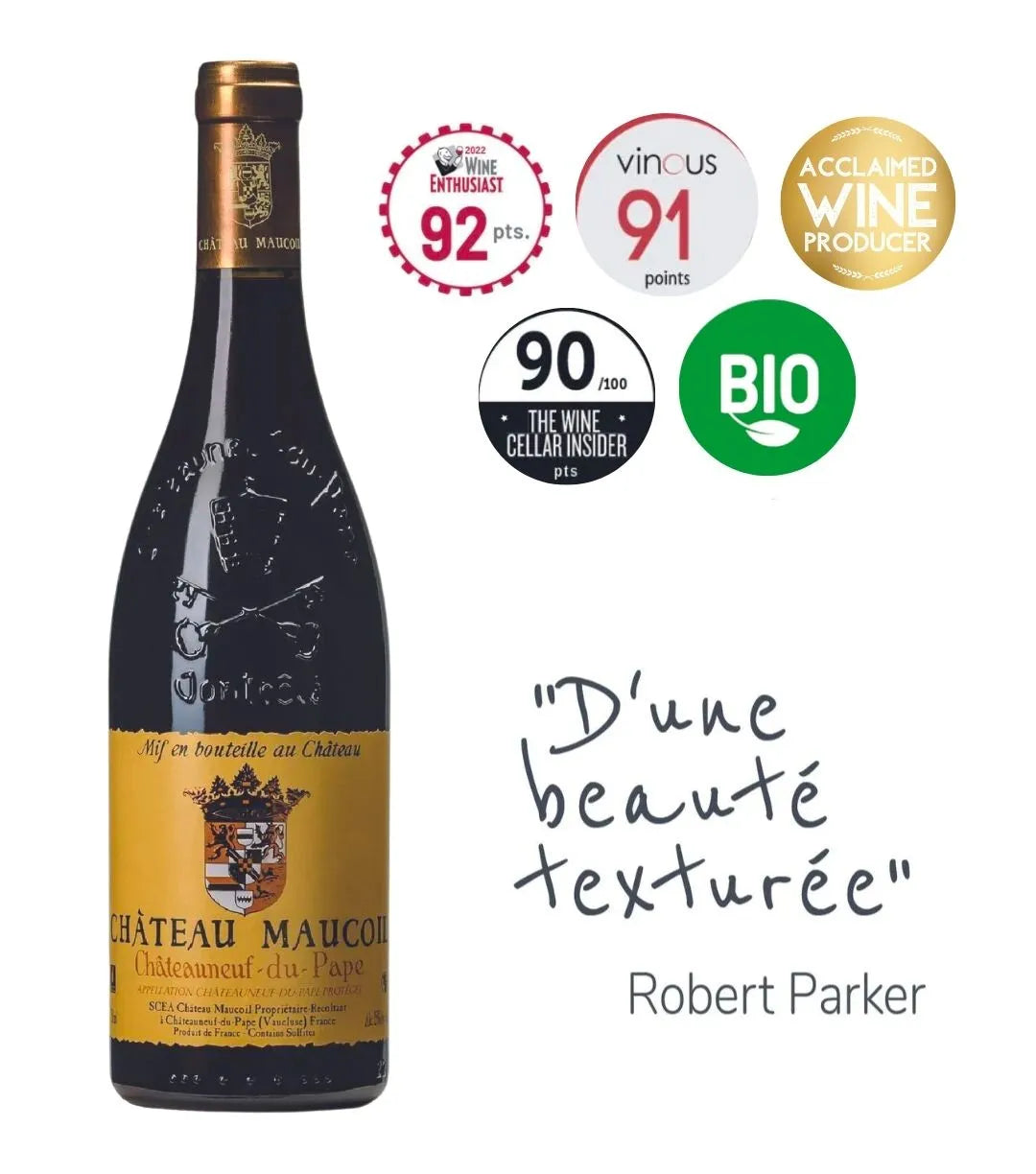 🎁 Château Maucoil, Châteauneuf-du-Pape 'Tradition', Rouge 2020 (100% off)