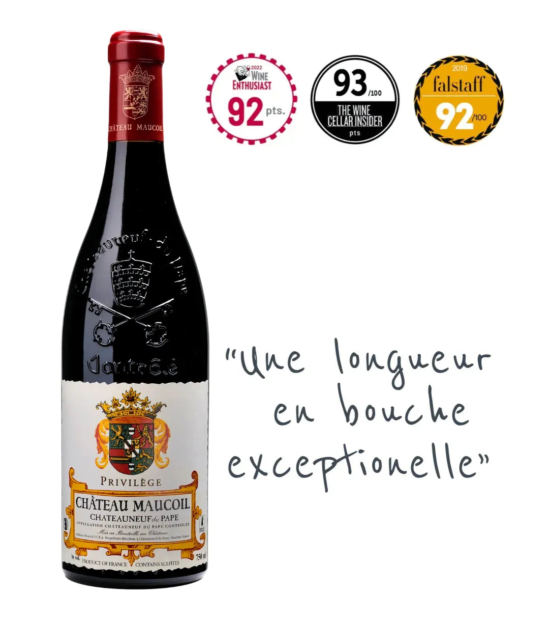 Chateau Maucoil Chateauneuf du Pape Privilege 2018