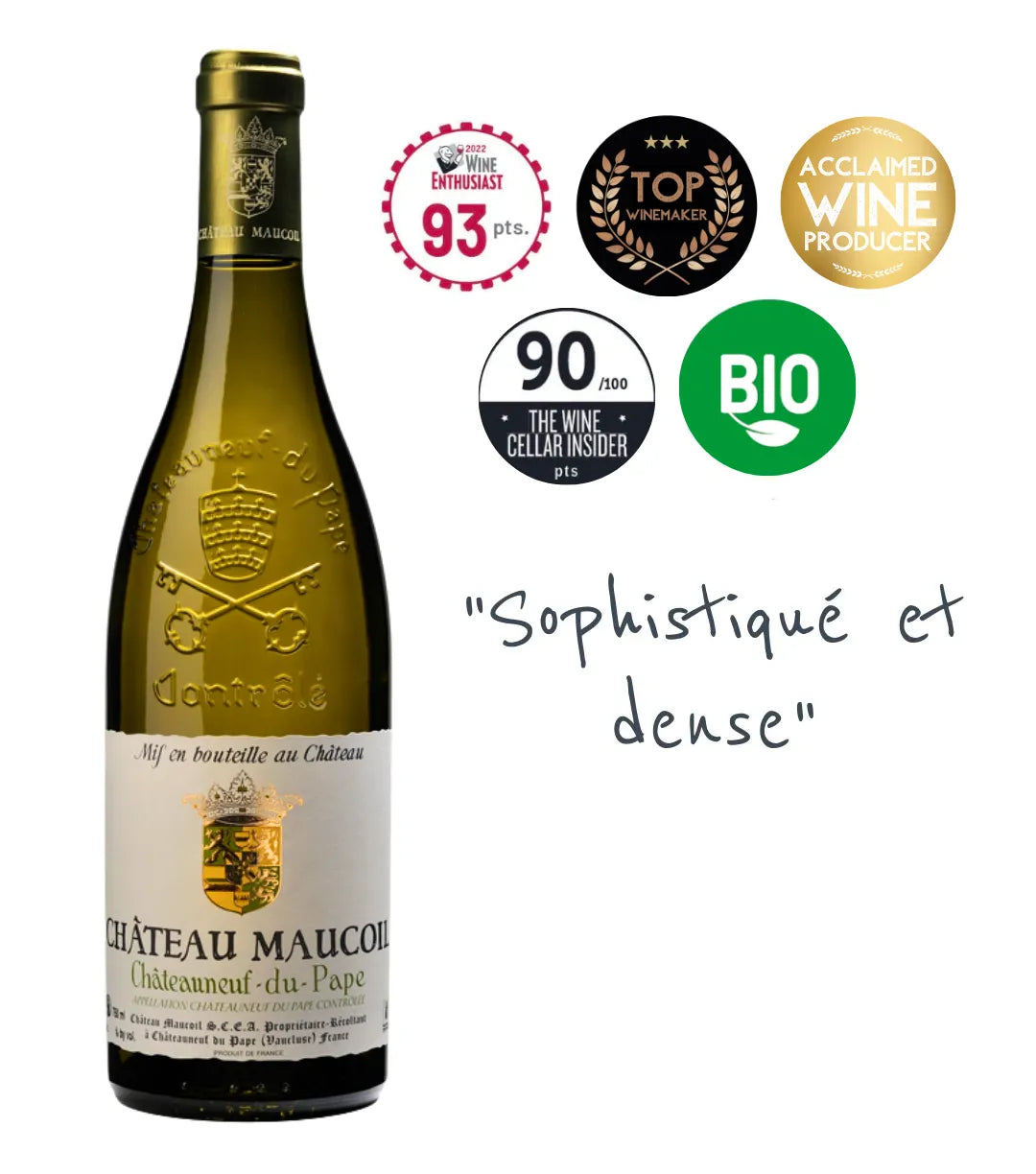 Chateau Maucoil Chateauneuf du Pape Tradition Blanc 2022