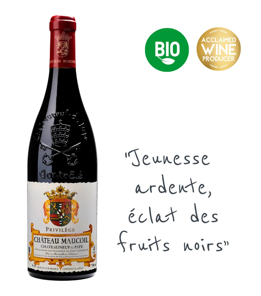 Chateau Maucoil Privilege Chateauneuf du Pape 2023