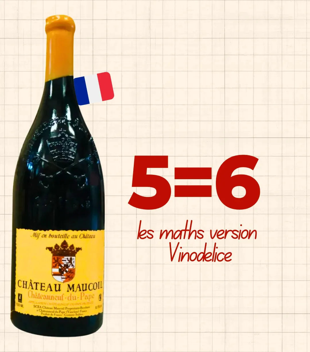 Château Maucoil, Châteauneuf-du-Pape 'Tradition', Rouge 2020
