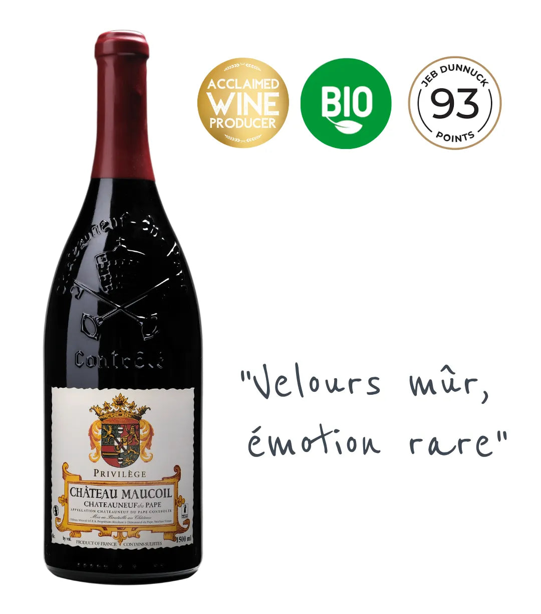 Château Maucoil Privilège Châteauneuf-du-Pape 2009 Magnum