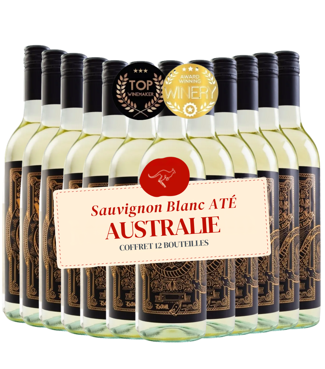 Coffret 12 bouteilles - Sauvignon Blanc Australie Até