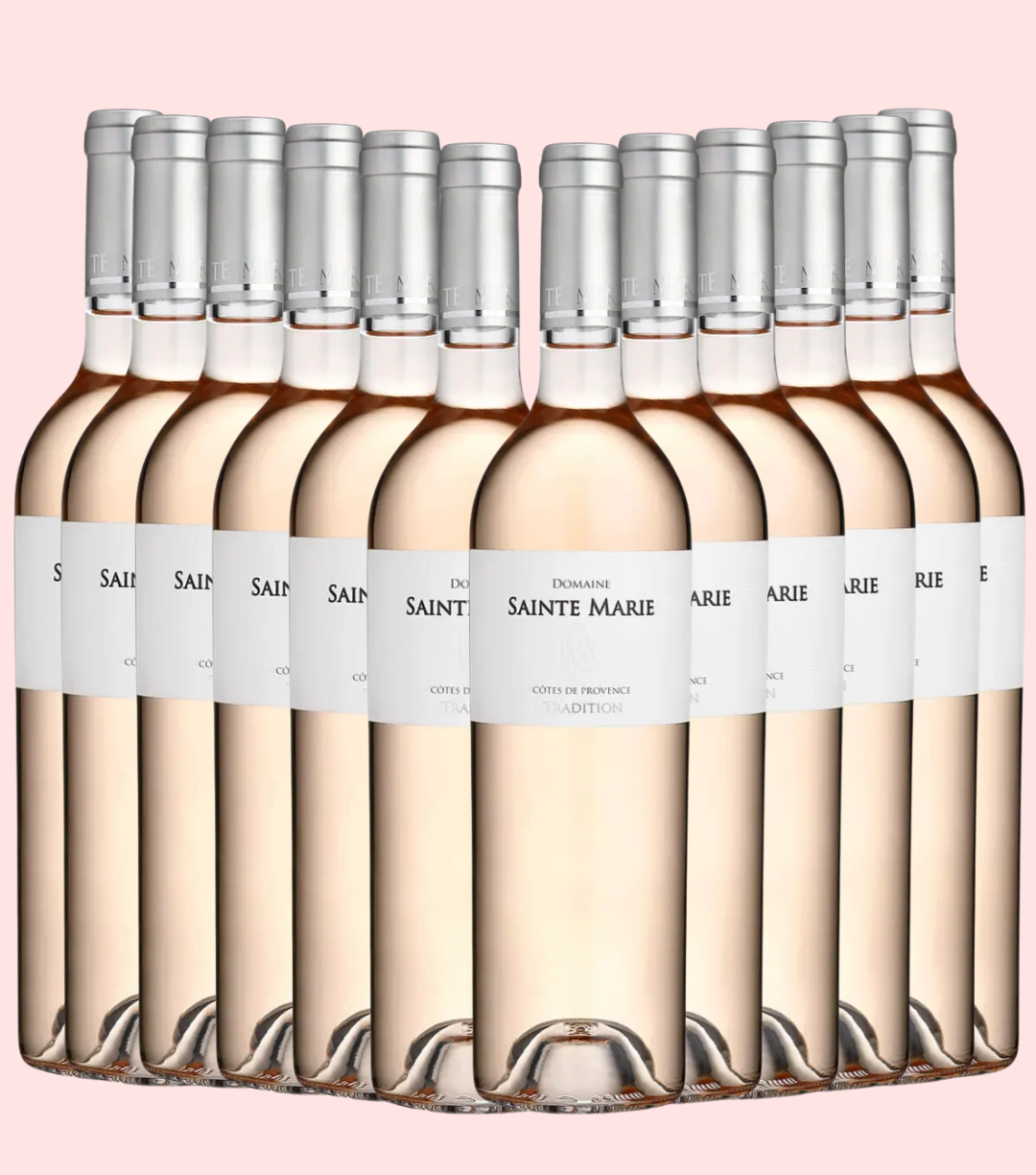 Coffret Domaine Sainte-Marie, Côtes de Provence rosé 10+2