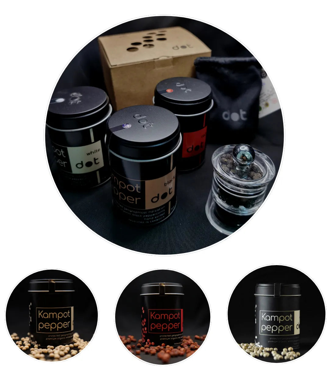 Kampot Pepper Discovery Set