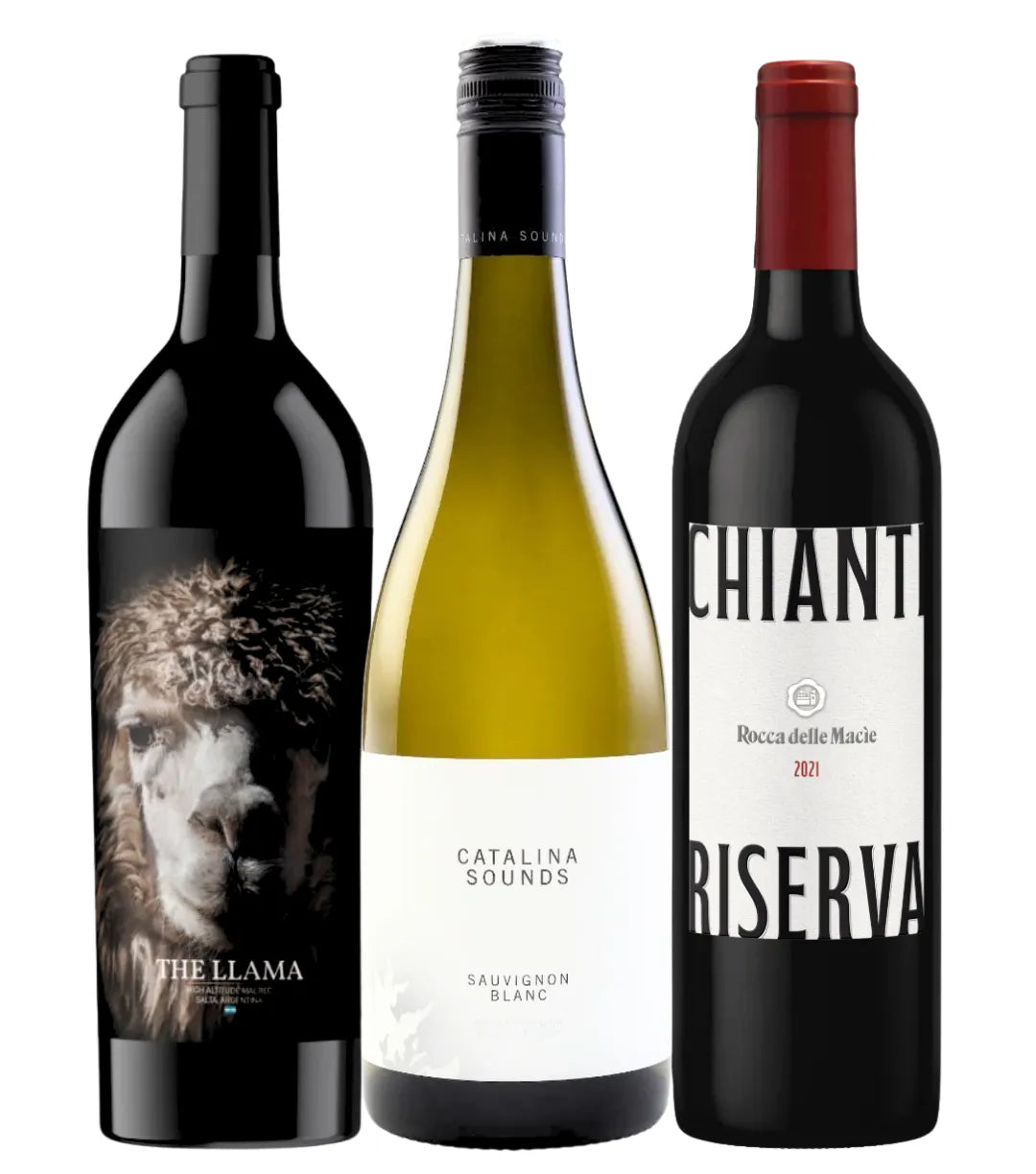 Coffret "Vins du Monde" (3 bouteilles)