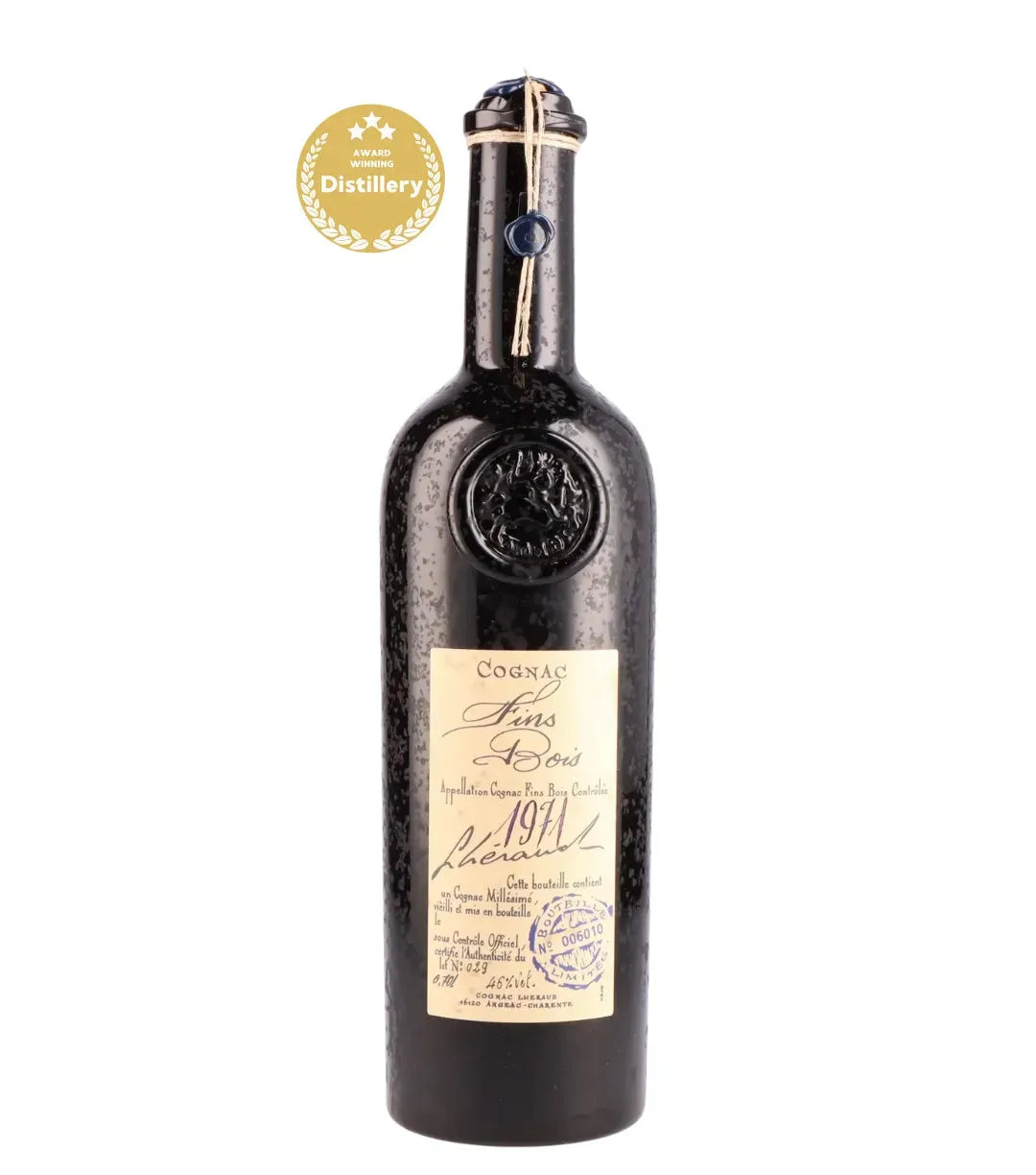 Cognac Lheraud Fins Bois 1971