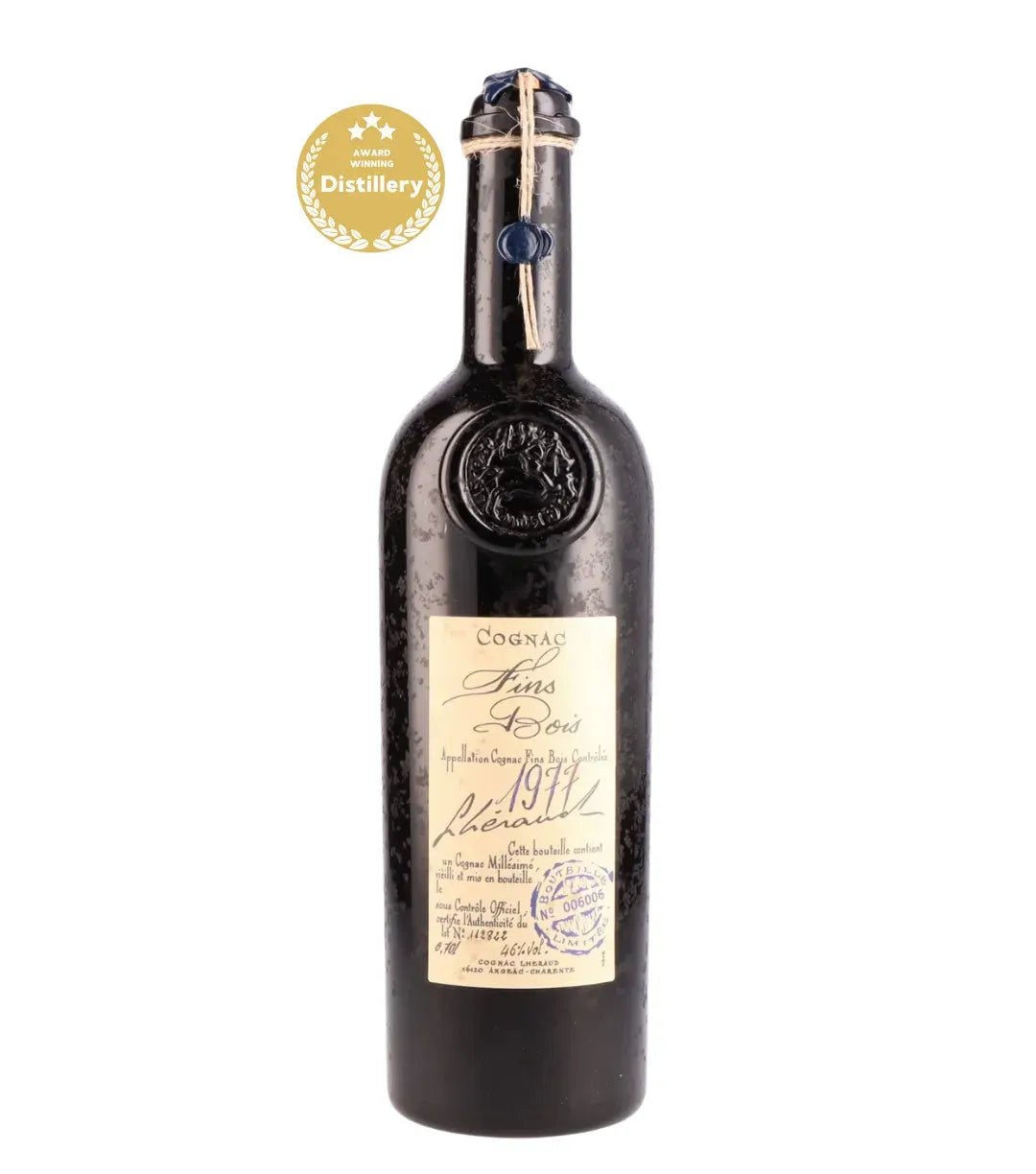 Cognac Lheraud Fins Bois 1977