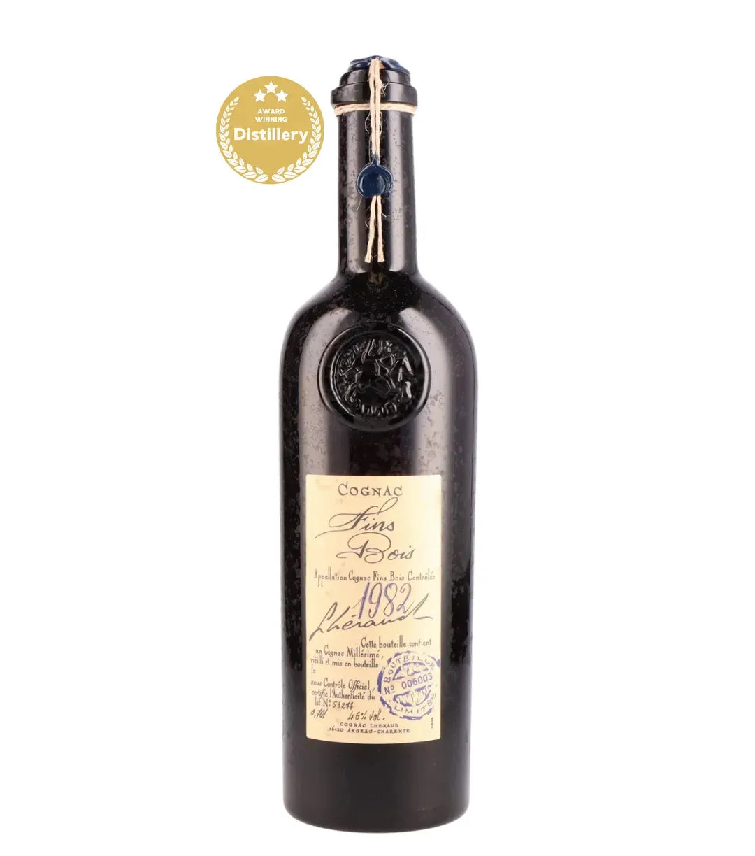 Cognac Lheraud Fins Bois 1979