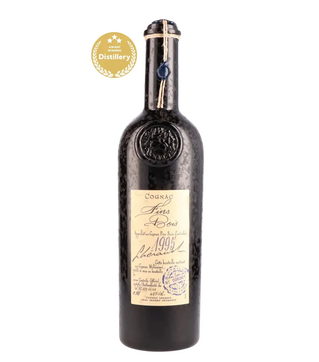 Cognac Lheraud Fins Bois 1995