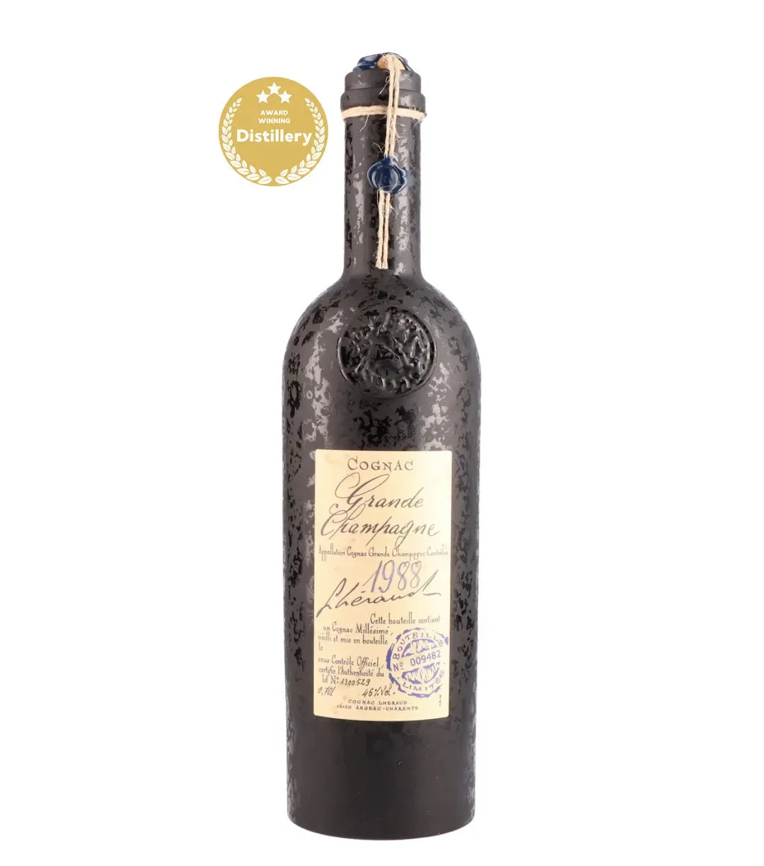 Cognac Lheraud Grande Champagne 1988