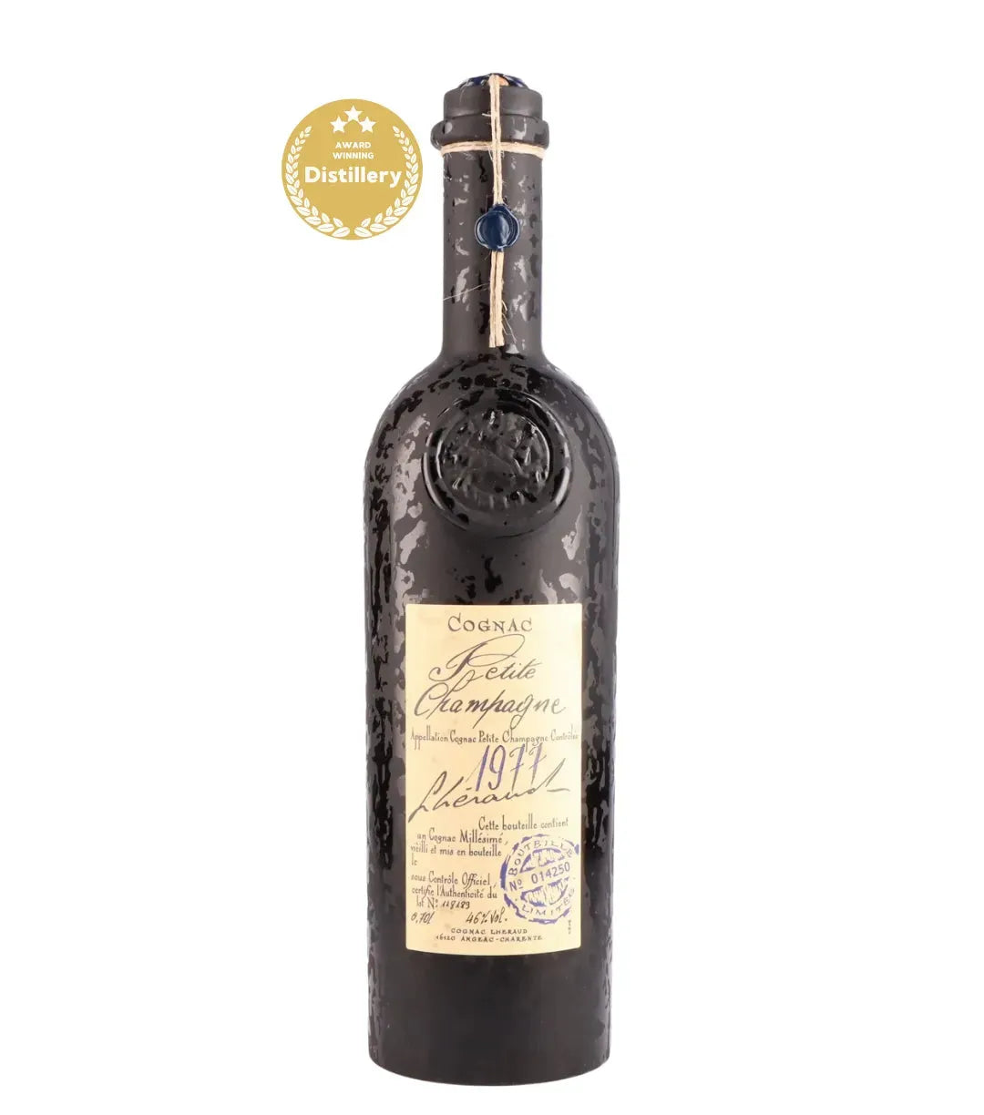Cognac Lheraud  Petite Champagne 1977