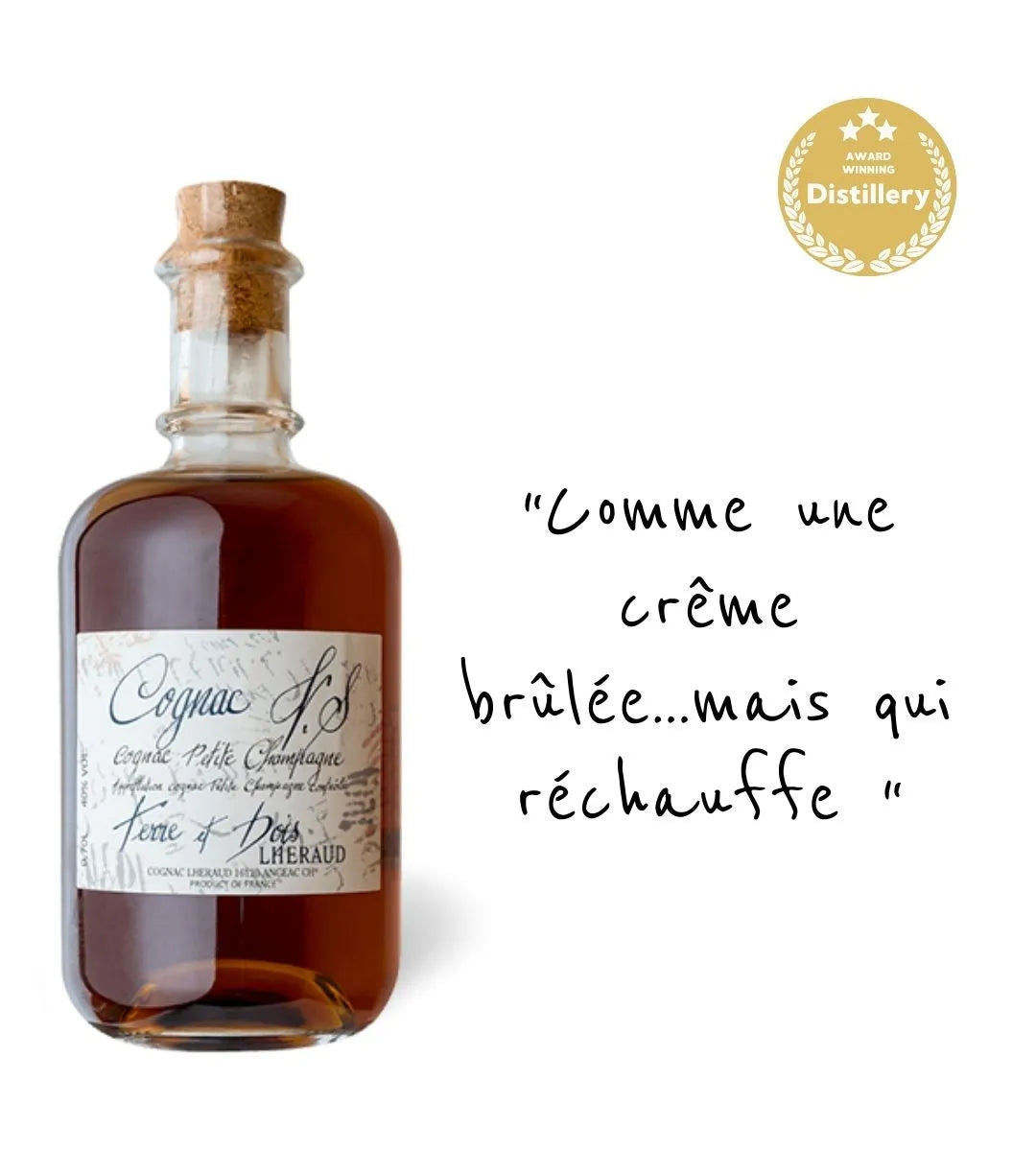 Cognac Lheraud V.S. Terre et Bois