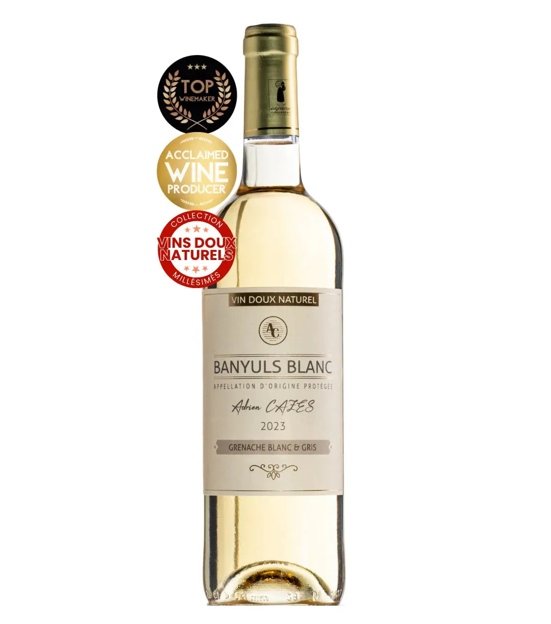 Cuvée Adrien Cazes, Banyuls Blanc 2023