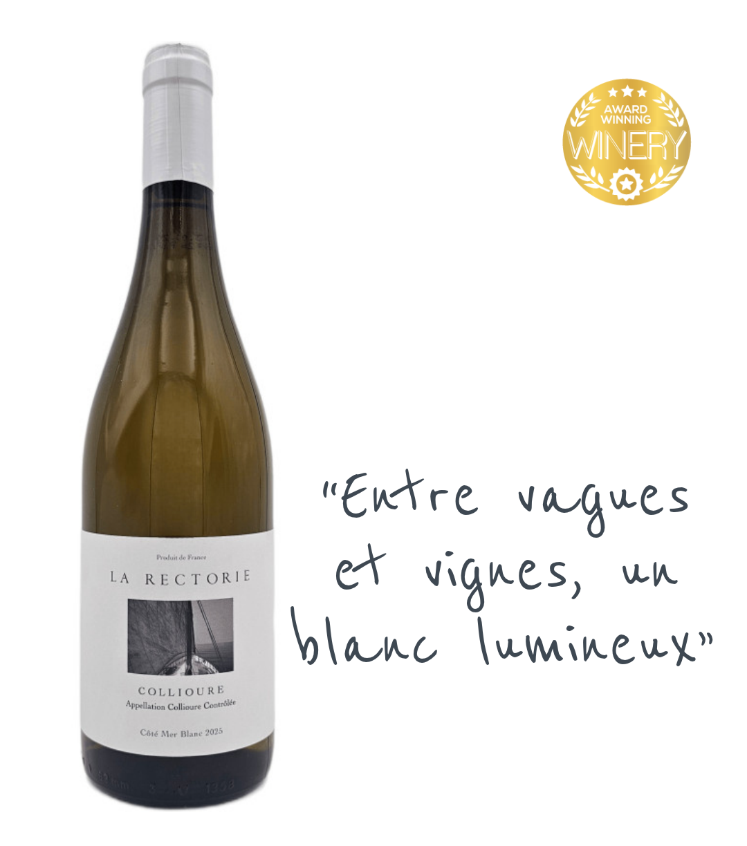 Domaine de la Rectorie, Collioure Blanc Côté Mer 2025