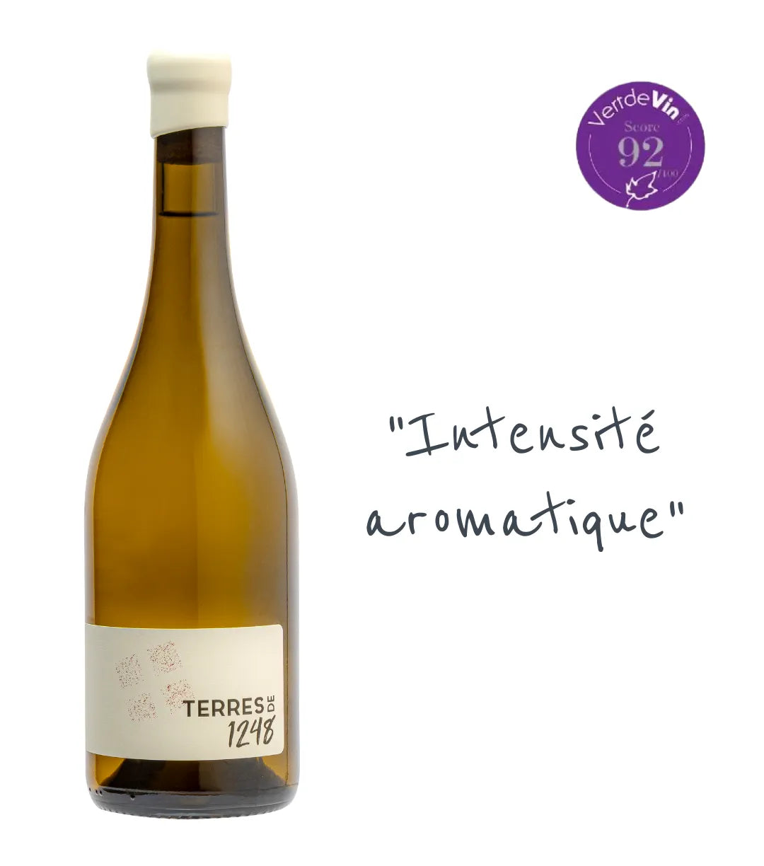Abymes "Terre de 1248" 2022 : Une Jacquère intense et aromatique née de l'éboulement du Granier. Notes d'abricot et fruits secs. Parfait sur une fondue.