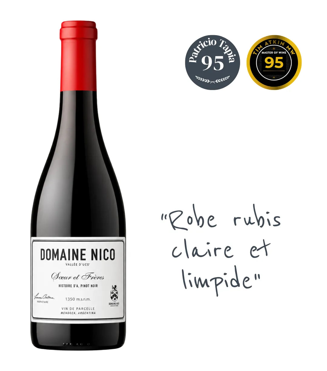Domaine Nico Histoire d'A Pinot Noir 2023