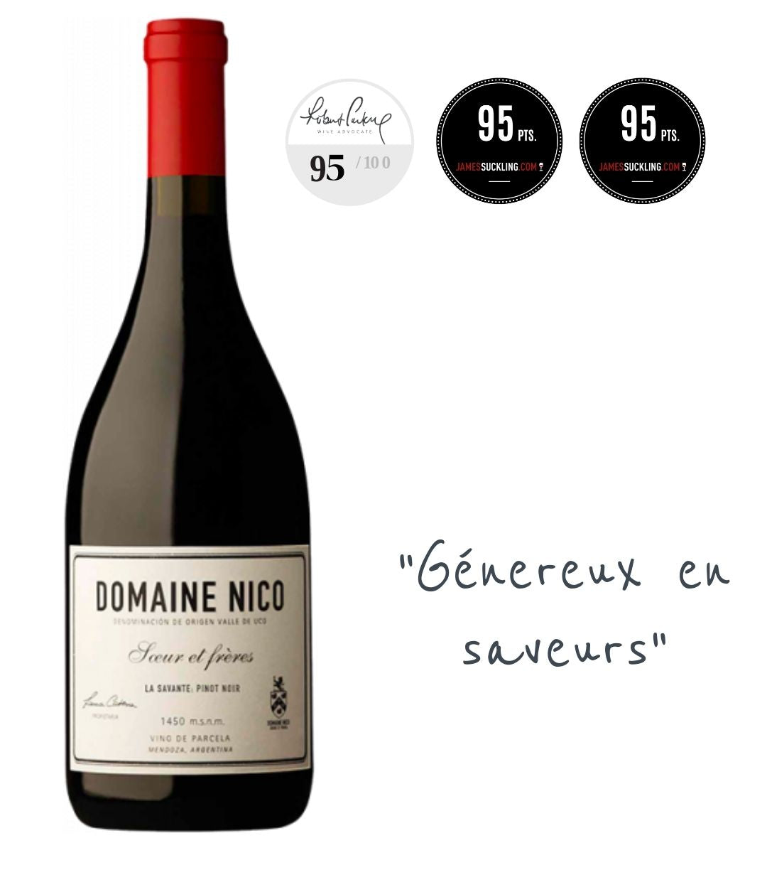 Domaine Nico Soeur et Frères, La Savante, Pinot Noir 2021