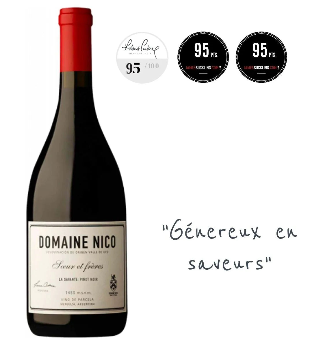 Domaine Nico Soeur et Frères, La Savante, Pinot Noir 2021