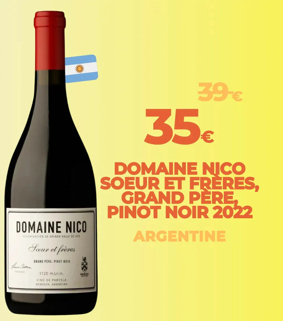 Domaine Nico Soeur et Frères, Grand Père, Pinot Noir 2022