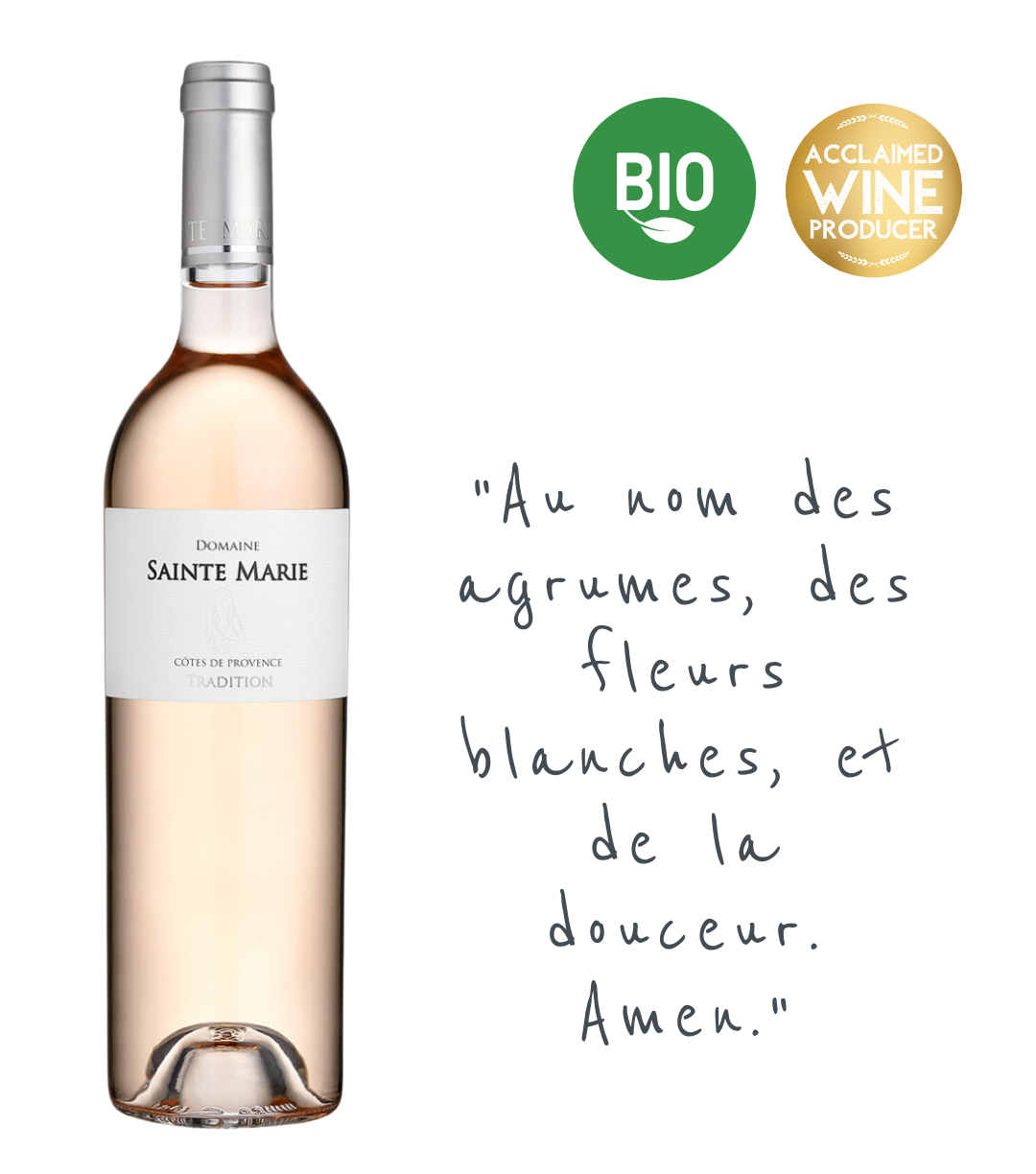 Domaine Sainte-Marie Côtes de Provence Rosé Tradition 2023