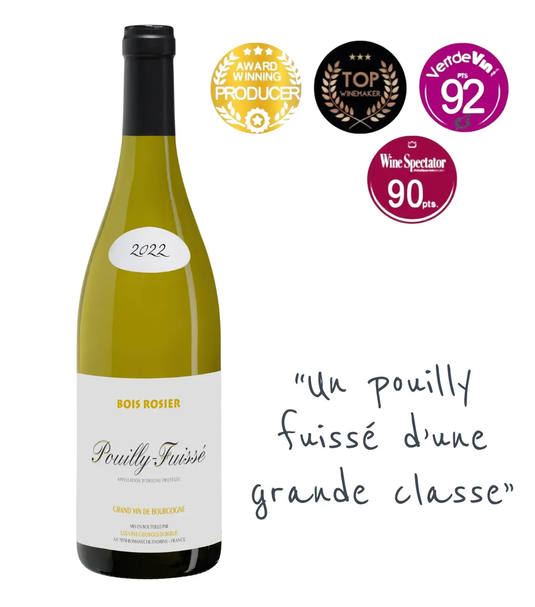 Domaine du Bois Rosier, Pouilly-Fuissé 2022