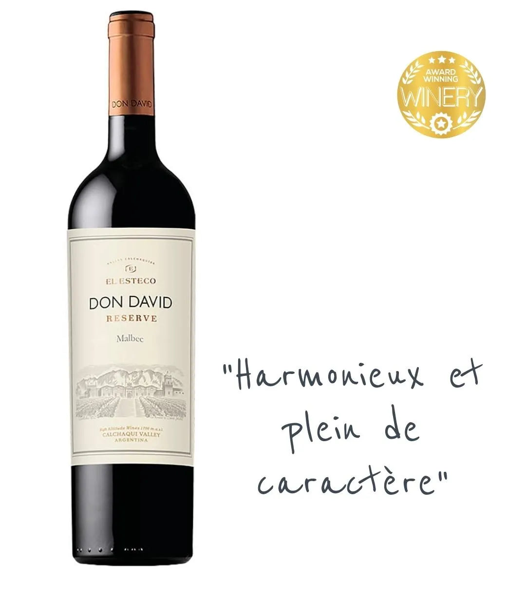 El Esteco, Don David Reserve, Malbec 2021
