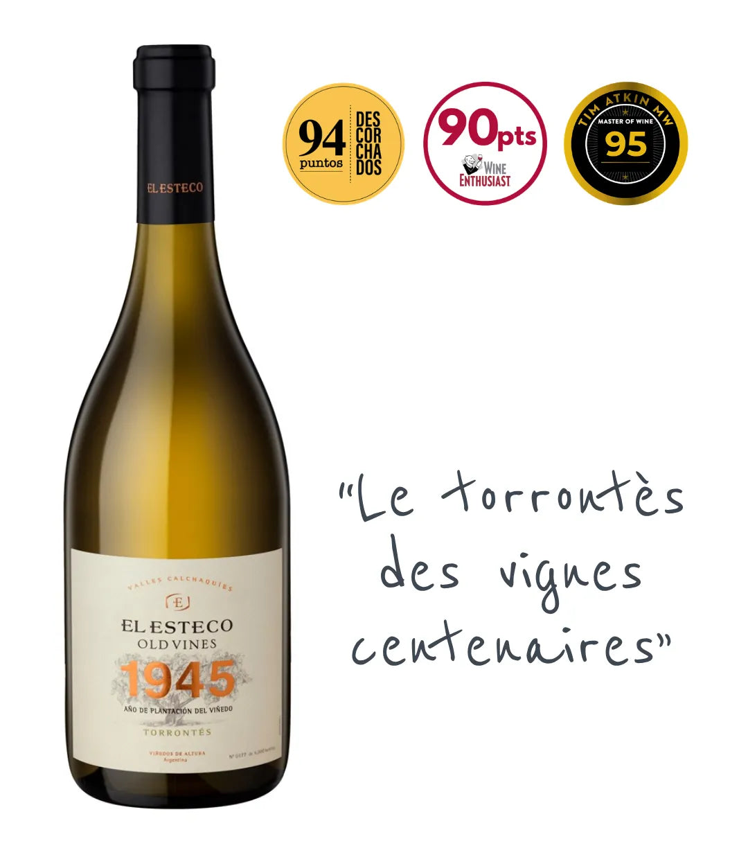 El Esteco Old Vine 1945 Torrontés 2023