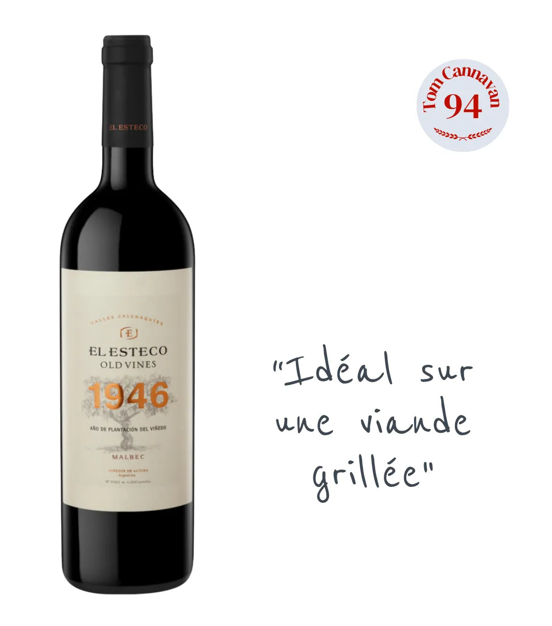 El Esteco Old Vine 1946 Malbec 2022