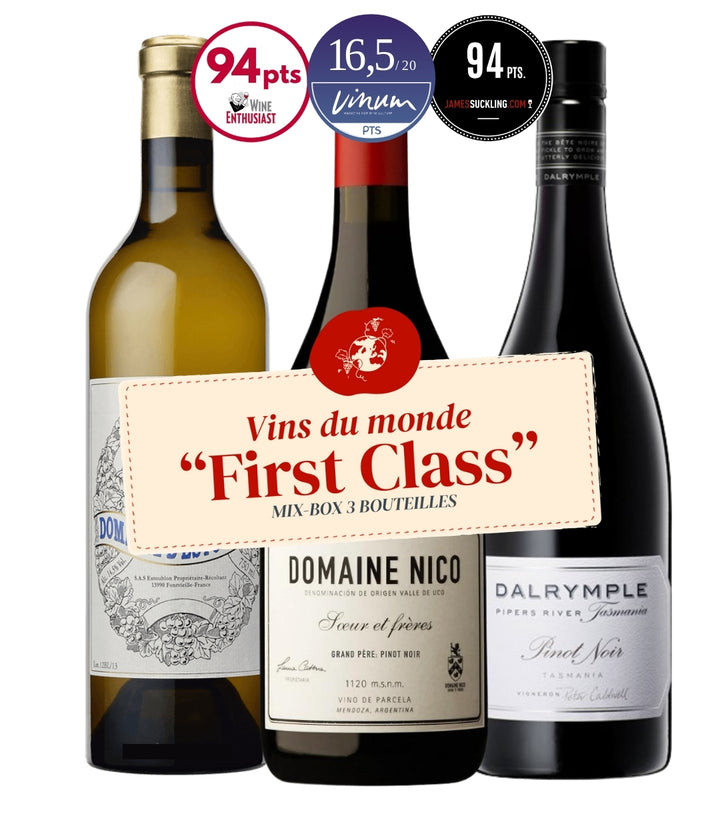 Mix-box Vins du Monde 'First Class'