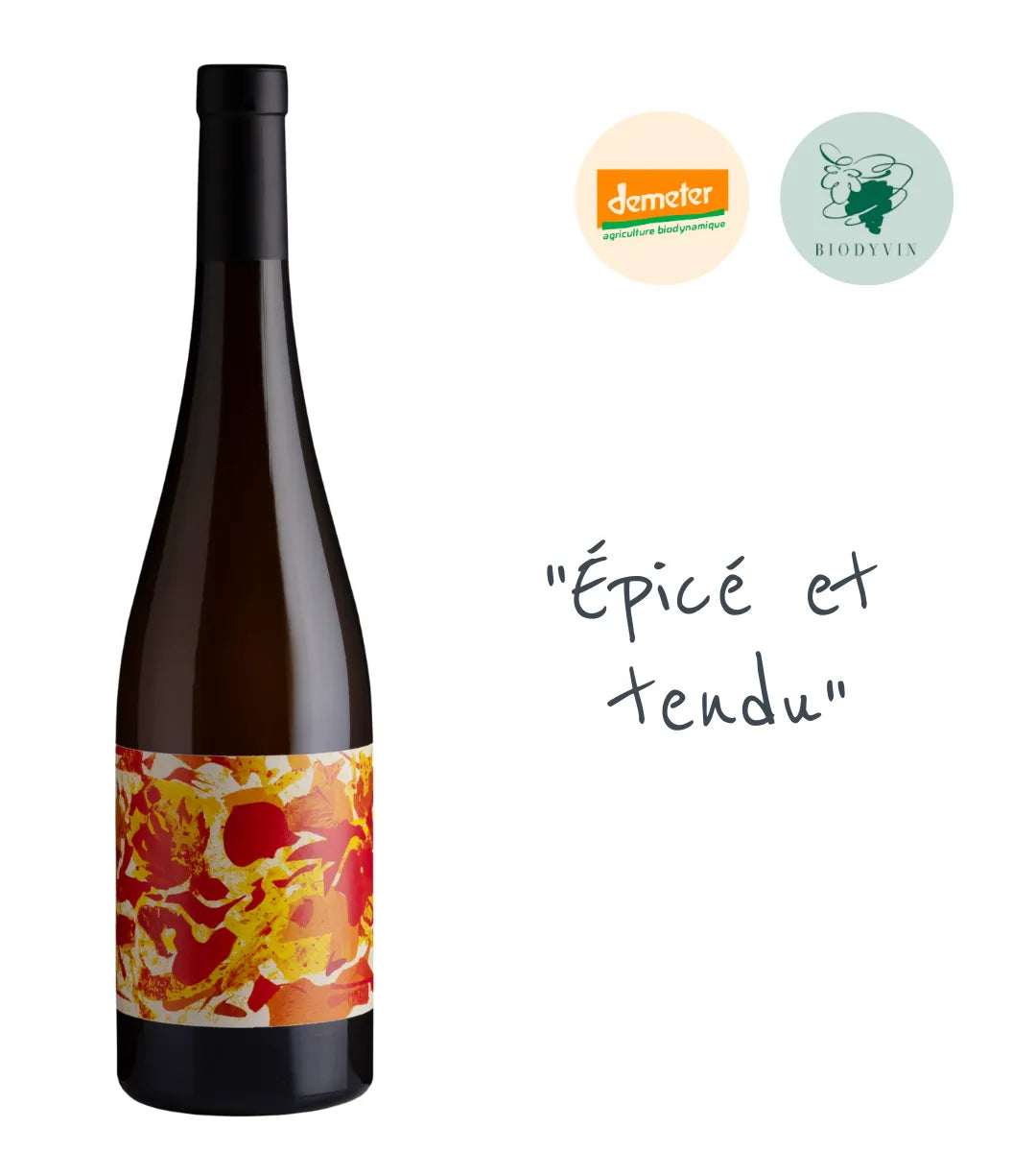 Redécouvrez le Gewurztraminer avec cette cuvée sèche (1,6g/l) signée Engel. Issu du Grand Cru Praelatenberg, il allie épices, gras et fine amertume.