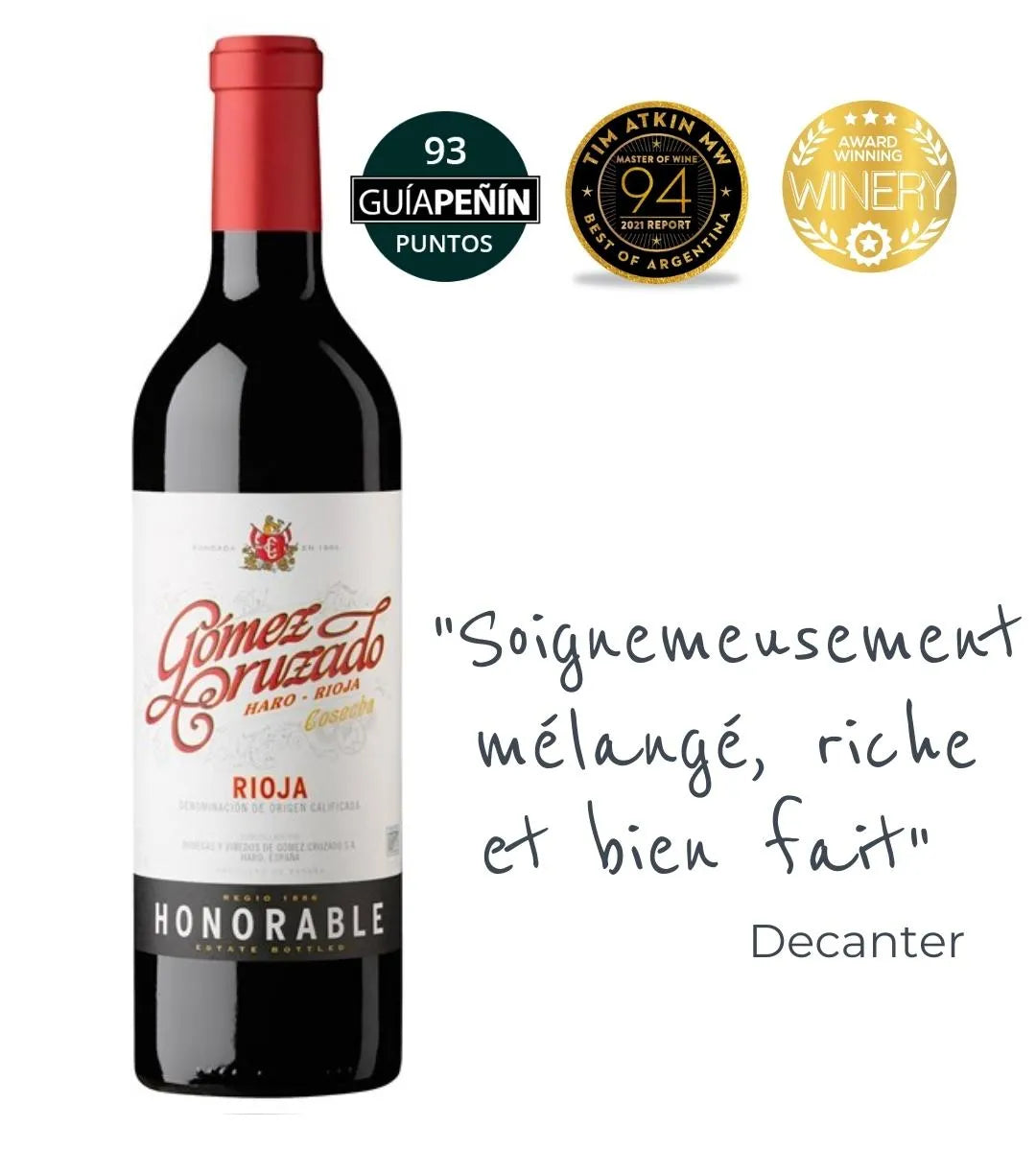 Gómez Cruzado, Rioja 'Honorable' 2016