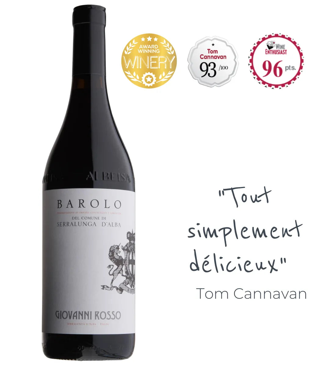 Giovanni Rosso, Barolo Del Commune di Serrralunga d'Alba 2019