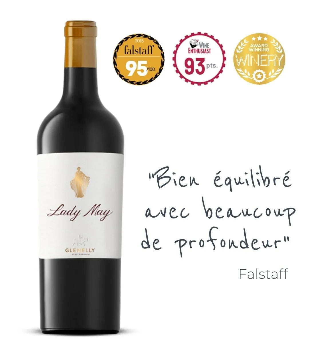 Glenelly Lady May Cabernet Sauvignon 2015 FR
