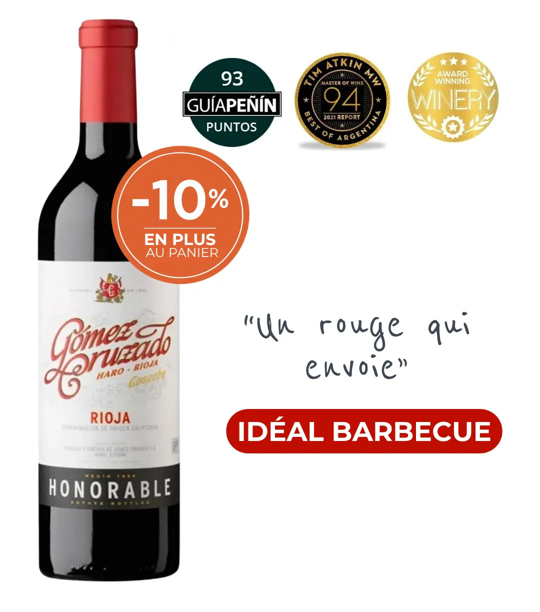 Gómez Cruzado, Rioja 'Honorable' 2014