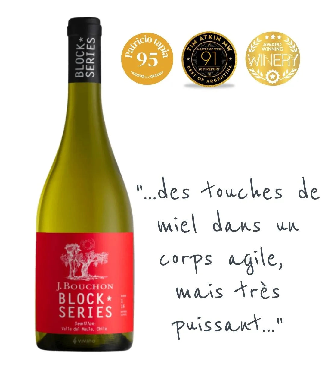 J. Bouchon Block Series Semillon 2021 FR