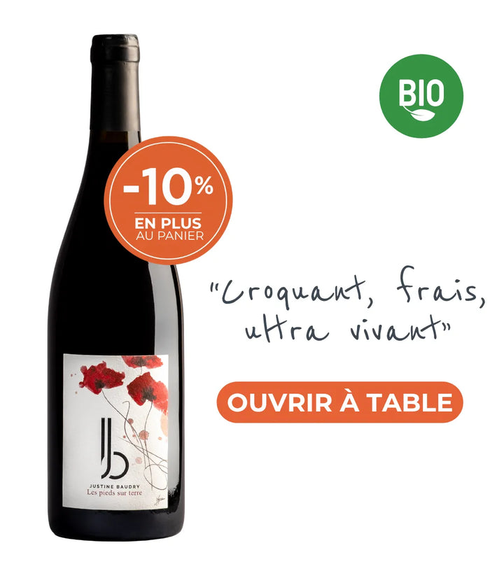 Justine Baudry "Les Pieds sur Terre", Gamay 2024