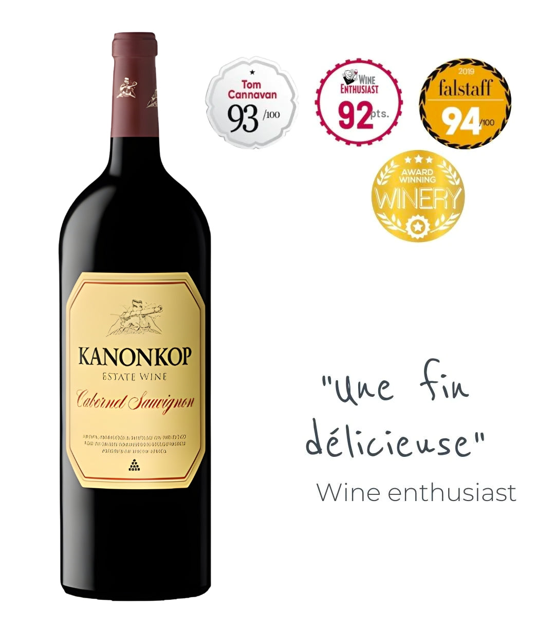 Kanonkop Estate Cabernet Sauvignon Magnum 2016 FR