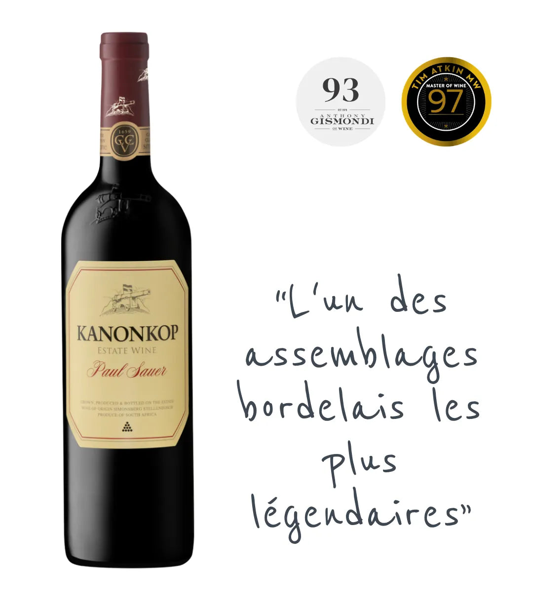 Kanonkop Estate Paul Sauer 2021